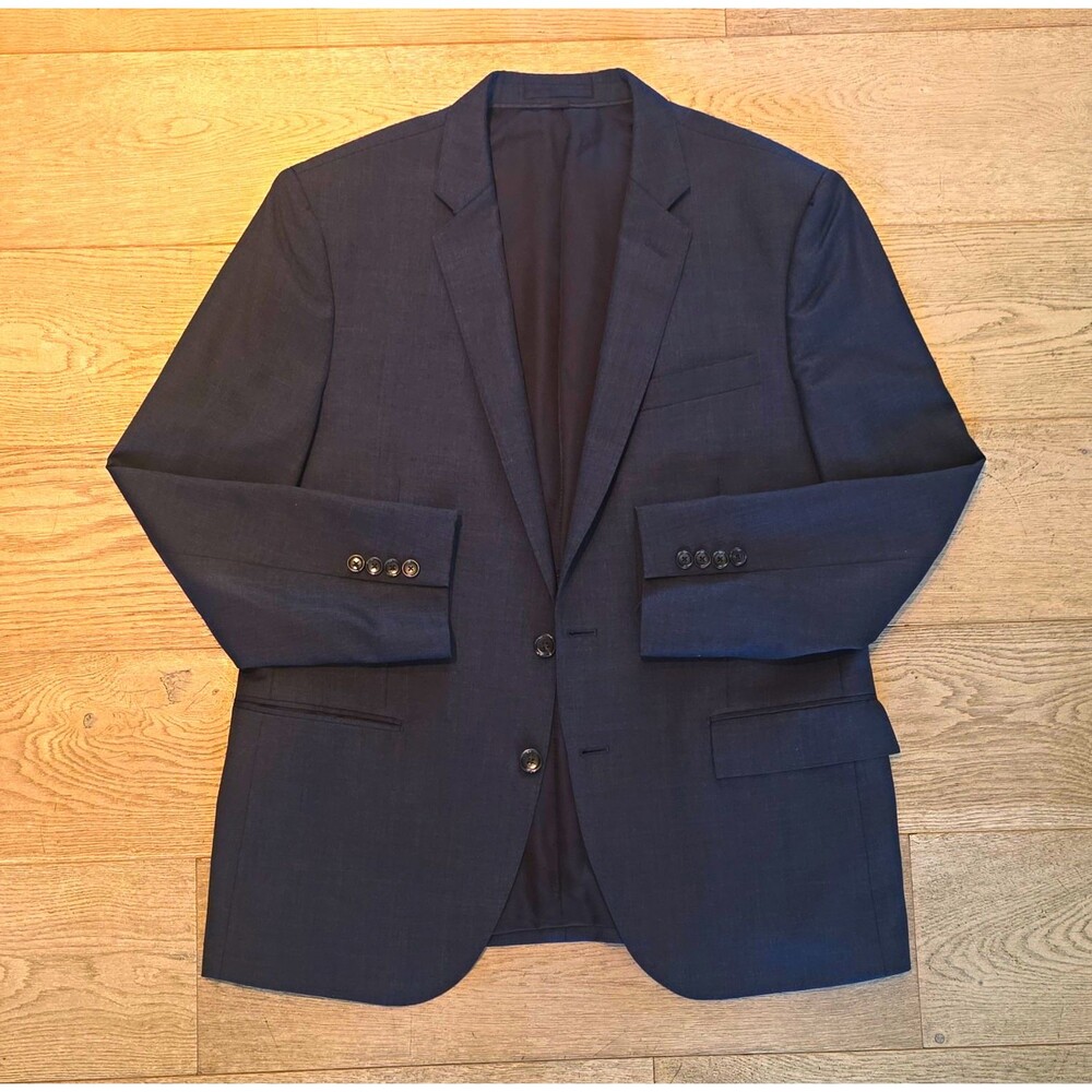 J.Crew Ludlow Suit Jacket 42S Mens Tollegno 1900 Italian Worsted Wool Blazer